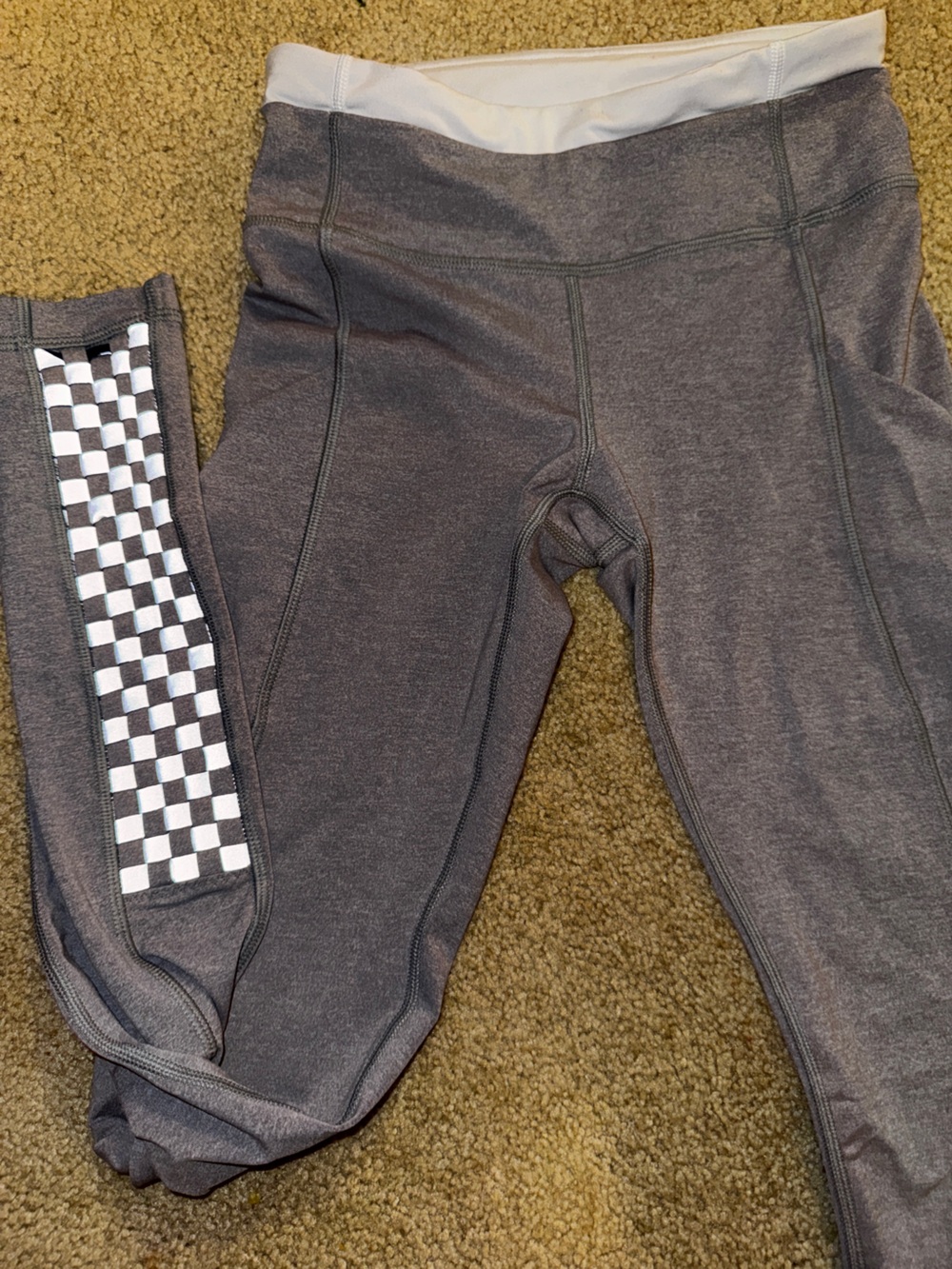 Lululemon Speed Tight II *Reflective Heathered Slate Ghost Size 2